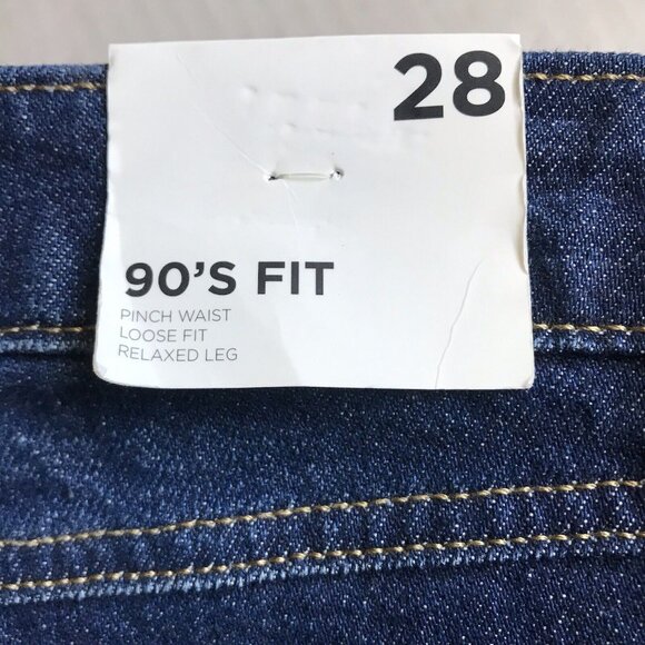 Forever 21, 90’s Fit Jeans, NWT, Juniors Size 28, High Rise, Straight Leg - Picture 6 of 7